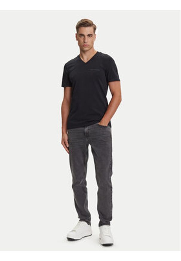 Karl Lagerfeld - KARL LAGERFELD Komplet t-shirtów A3M47006 Kolorowy Slim Fit. Typ kołnierza: dekolt w karo. Materiał: bawełna. Wzór: kolorowy