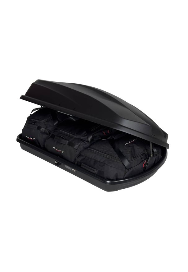 KJUST - Torby Do Boksu Dachowego Levup Cube 370 3Szt Kjust. Kolor: czarny