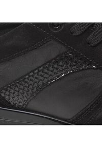 Geox Sneakersy D Tabelya A D15AQA A02285 C9997 Czarny. Kolor: czarny. Materiał: zamsz, skóra #3