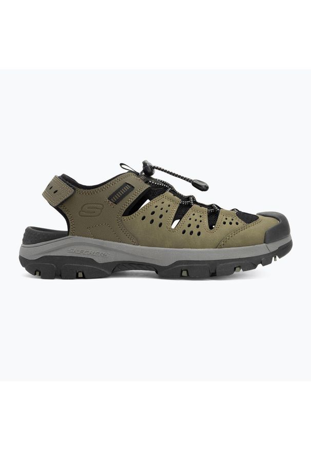 skechers - Sandały męskie SKECHERS Tresmen Menard. Kolor: zielony