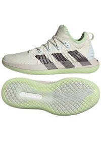 Adidas - Buty do piłki ręcznej adidas Stabil Next Gen W ID3600 białe. Zapięcie: sznurówki. Kolor: biały. Materiał: materiał, tkanina, syntetyk. Szerokość cholewki: normalna. Sport: piłka ręczna #5