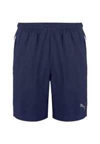 Puma - Sportowe spodenki treningowe DryCELL PUMA teamLIGA Sideline Shorts. Kolor: niebieski, wielokolorowy, biały. Sport: piłka nożna