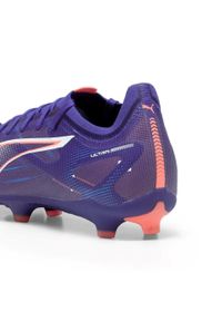 Buty Piłkarskie Puma Ultra 5 Match Fg/Ag Dorosłych. Kolor: fioletowy, różowy, wielokolorowy. Sport: piłka nożna