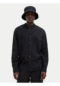 Jack & Jones Koszula Summer 12269319 Czarny Comfort Fit. Kolor: czarny. Materiał: bawełna