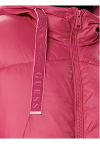 Guess Kurtka zimowa Letizia W3BL21 WG0V0 Czerwony Regular Fit. Kolor: czerwony. Materiał: syntetyk. Sezon: zima #3