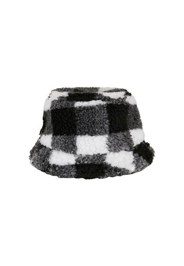 Kapelusz Urban Classics sherpa check. Kolor: czarny, wielokolorowy, biały