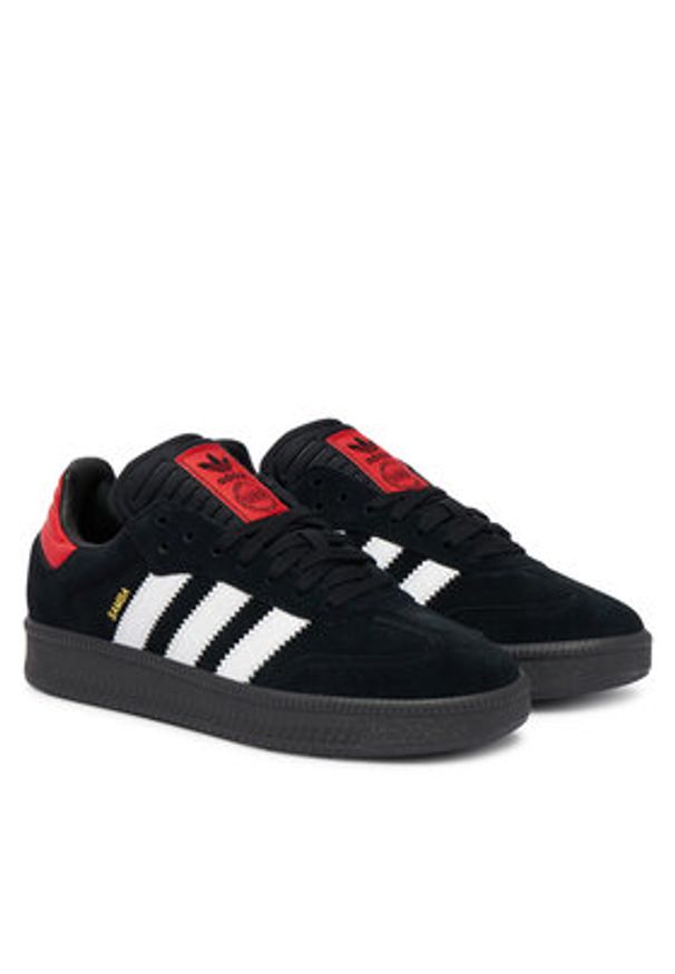 Adidas - adidas Sneakersy Samba Xlg IH4347 Czarny. Kolor: czarny. Materiał: zamsz, skóra