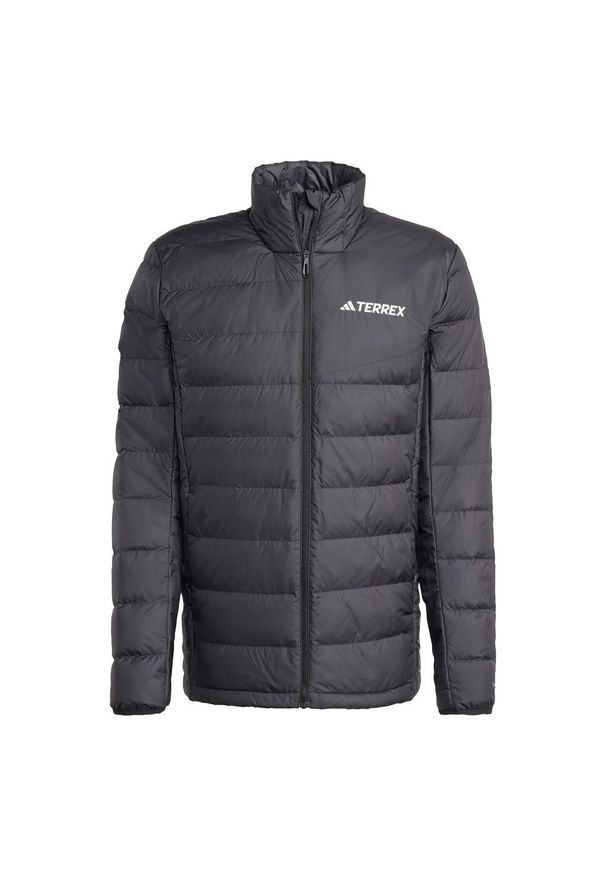 Adidas - Kurtka Terrex Multi Light Down CLIMAWARM. Kolor: czarny. Materiał: puch. Technologia: ClimaWarm (Adidas). Sport: turystyka piesza