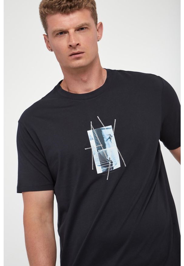 Armani Exchange - T-shirt męski ARMANI EXCHANGE