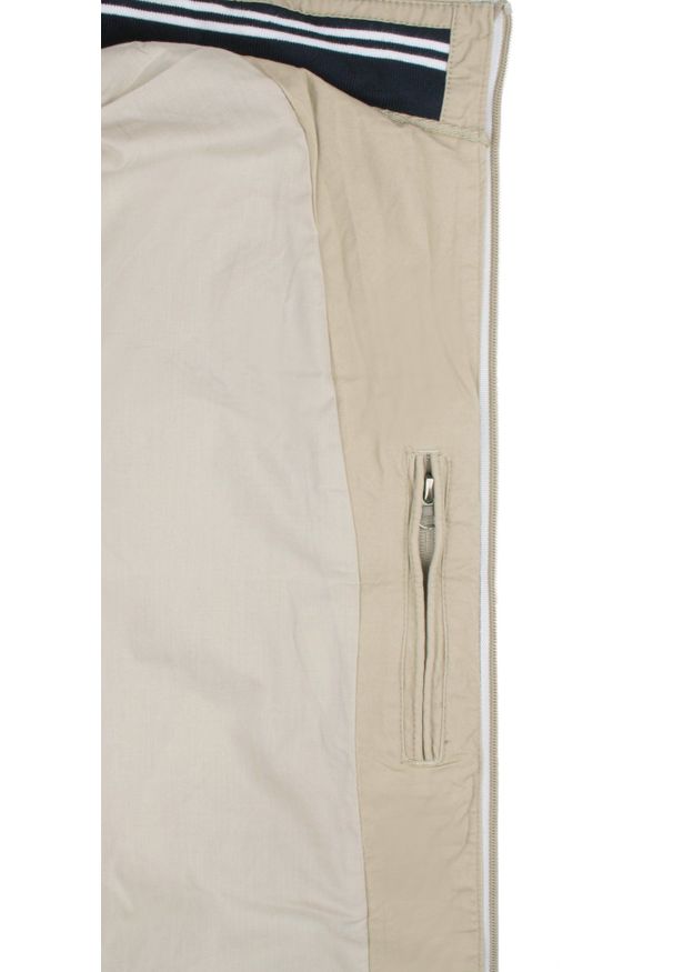 Lekka Przejściowa Kurtka, Wiatrówka - Pako Jeans - Beżowa. Kolor: brązowy, wielokolorowy, beżowy. Materiał: bawełna. Sezon: jesień, wiosna