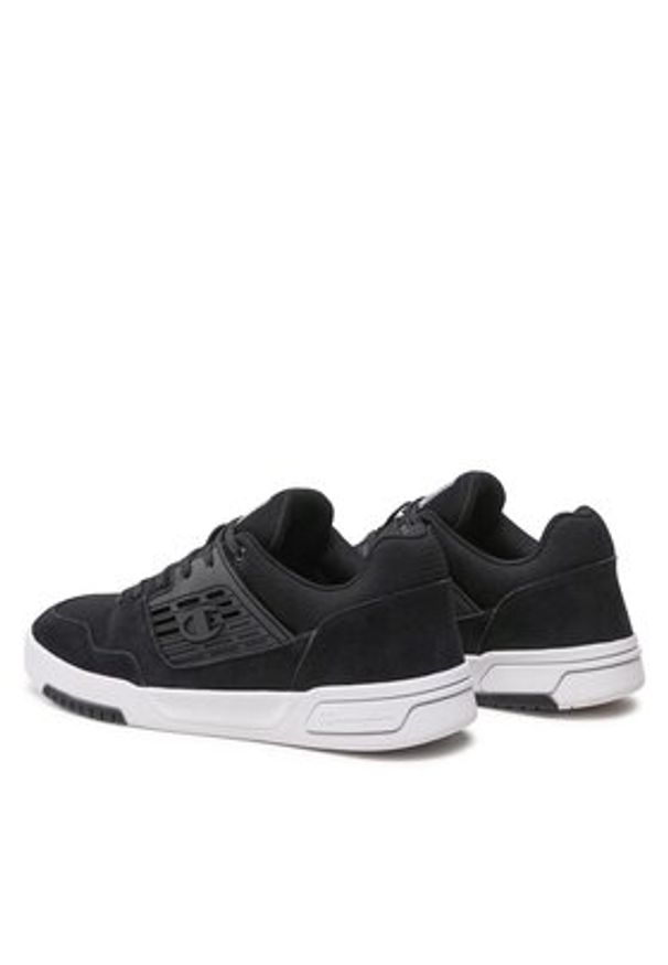 Champion Sneakersy 3ON3 Low S21995-CHA-KK002 Czarny. Kolor: czarny. Materiał: zamsz, skóra