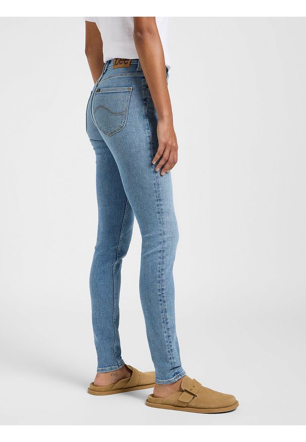 Lee - DAMSKIE SPODNIE JEANSOWE LEE SCARLETT HIGH MID STRENGTH 112363821