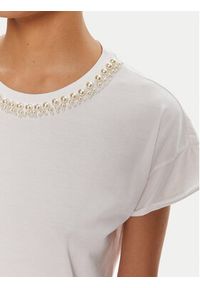 Dixie T-Shirt T924J014 Biały Regular Fit. Kolor: biały. Materiał: bawełna