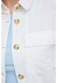 Pepe Jeans kurtka damska kolor biały przejściowa. Kolor: biały #6