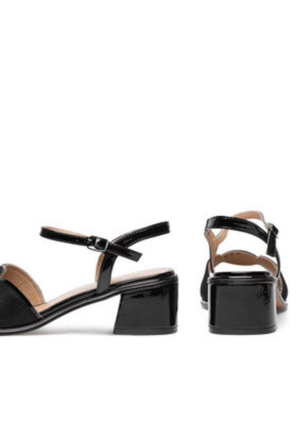 Lasocki Sandały WYL3784-2Z Czarny. Kolor: czarny. Materiał: skóra