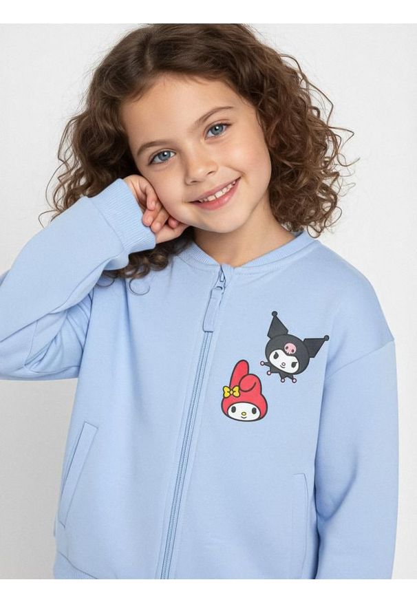 Sinsay - Bluza Kuromi - fioletowy. Kolor: fioletowy