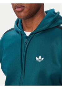 Adidas - adidas Bluza adicolor Spacer KS7423 Zielony ciemny Oversize. Okazja: na spacer. Kolor: zielony. Materiał: bawełna #3