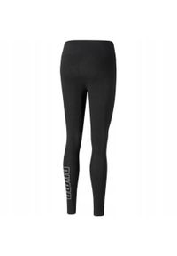 Puma - Legginsy Damskie Logo Power. Kolor: czarny. Sport: turystyka piesza