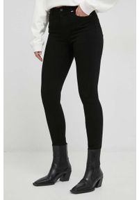 Miss Sixty jeansy damskie. Stan: podwyższony. Kolor: czarny #1