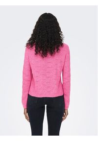 only - ONLY Sweter 15234745 Różowy Regular Fit. Kolor: różowy. Materiał: syntetyk #8