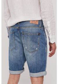 Pepe Jeans Szorty jeansowe męskie. Okazja: na co dzień. Kolor: niebieski. Materiał: denim. Styl: casual #3