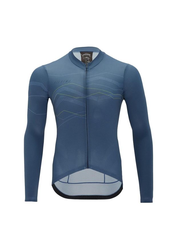 Dżersej z długim rękawem Silvini Valfuro. Kolor: niebieski. Materiał: jersey. Długość rękawa: długi rękaw. Długość: długie. Sport: kolarstwo