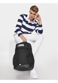 Puma Plecak Plus Backpack 079615 01 Czarny. Kolor: czarny. Materiał: materiał