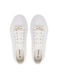 Patrizia Pepe Sneakersy PPJ372.27 Biały. Kolor: biały. Materiał: materiał #7