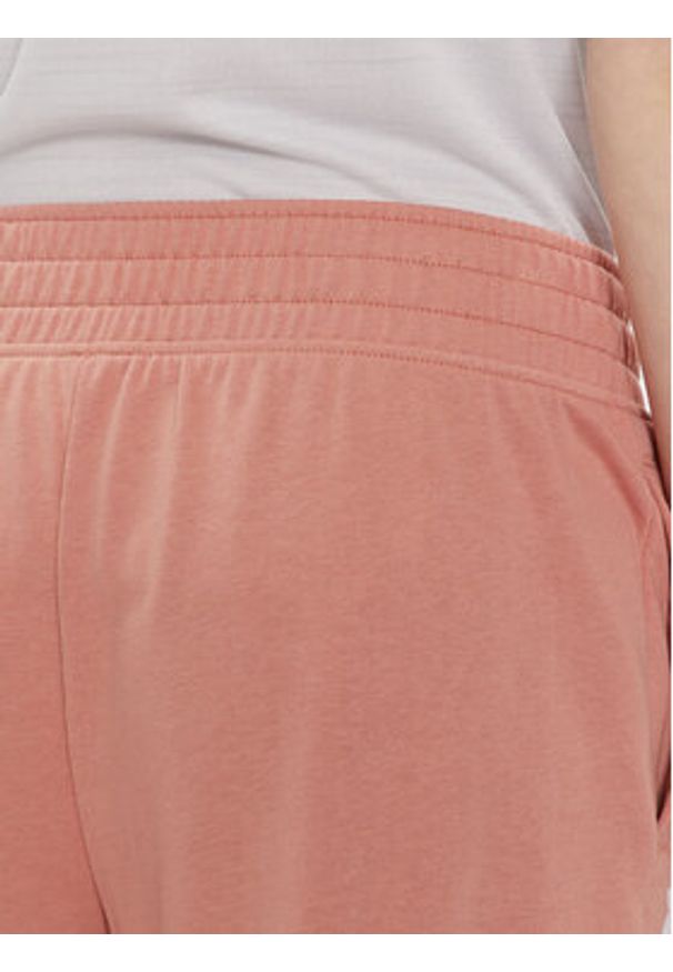 Under Armour Spodnie dresowe Ua Rival Terry Crop Wide Leg 1382737-696 Różowy Loose Fit. Kolor: różowy. Materiał: bawełna