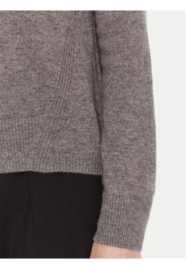 United Colors of Benetton - United Colors Of Benetton Sweter 102HD4032 Szary Relaxed Fit. Kolor: szary. Materiał: syntetyk