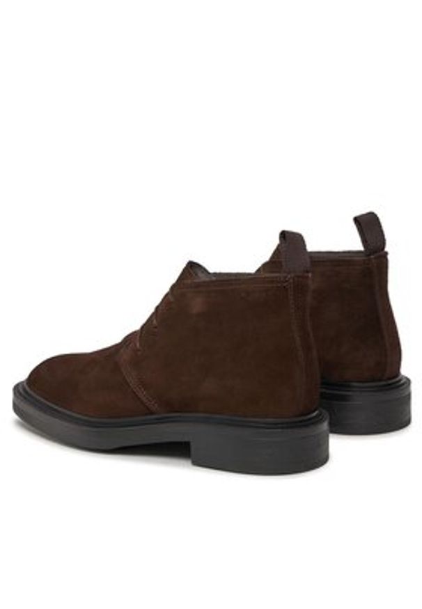 GANT - Gant Trzewiki Fairwyn Mid Boot 27643407 Brązowy. Kolor: brązowy. Materiał: skóra