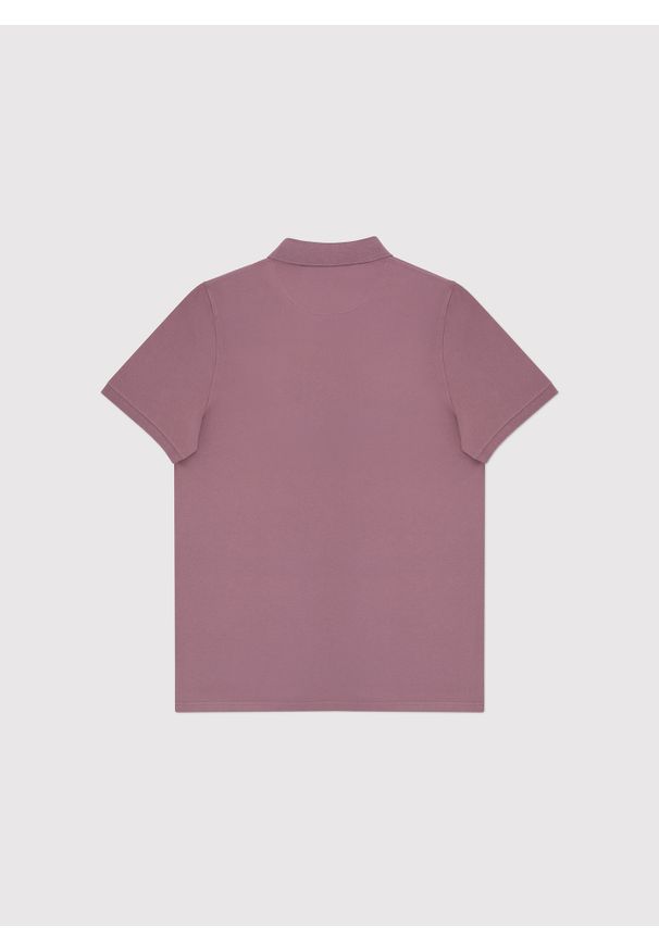 Pako Lorente - PAKO LORENTE - T-shirt polo w różowym kolorze. Typ kołnierza: polo. Kolor: morski, biały, czarny, różowy. Materiał: bawełna, elastan