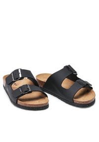 CMP Klapki Eco Thalitha Slipper 3Q91017 Czarny. Kolor: czarny. Materiał: skóra #5