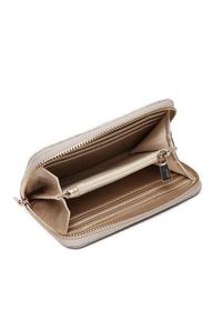 Guess Mały Portfel Damski Laurel SWSD85 00140 Beżowy. Kolor: beżowy. Materiał: skóra