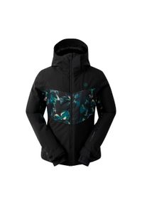 DARE 2B - Wodoodporna Kurtka Narciarska Iced Dla Kobiet. Kolor: wielokolorowy, niebieski, czarny. Sezon: zima. Sport: narciarstwo #1