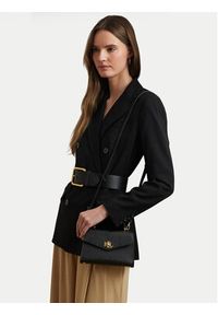 Lauren Ralph Lauren - LAUREN RALPH LAUREN Torebka 431966765008 Czarny. Kolor: czarny. Materiał: skórzane #3