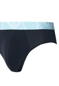 Emporio Armani Underwear Komplet slipów EM000258 AF20668 MB139 Granatowy. Kolor: niebieski. Materiał: bawełna #4