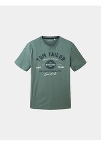 Tom Tailor T-Shirt 1037735 Zielony Regular Fit. Kolor: zielony. Materiał: bawełna #2