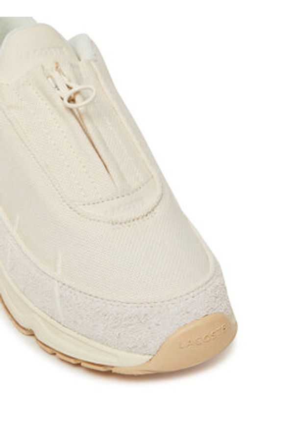 Lacoste Sneakersy Audyssor Zip OG 7-49SFA0123 Écru. Materiał: materiał