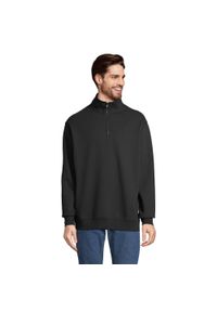 SOL'S - Bluza Rozpinana Unisex Dla Dorosłych Conrad Quarter Zip. Kolor: czarny