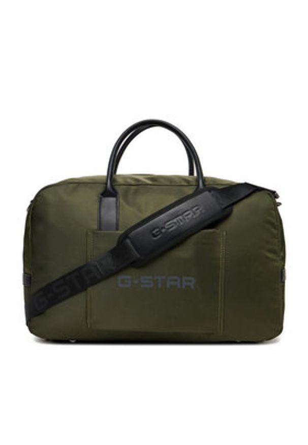 G-Star RAW - G-Star Raw Torba weekendowa EO-LEON-LX8740J Khaki. Kolor: brązowy. Materiał: materiał