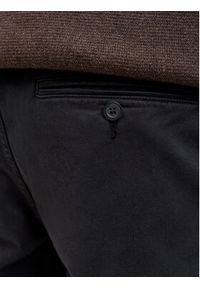 Jack & Jones Chinosy Stollie 12292970 Czarny Regular Fit. Kolor: czarny. Materiał: bawełna #3