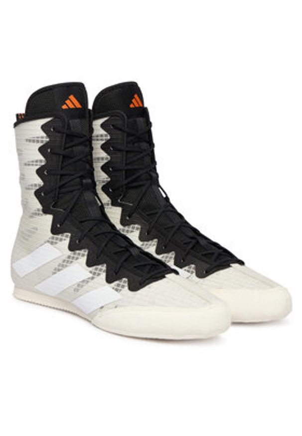 Adidas - adidas Buty bokserskie Box Hog 4 JS4686 Biały. Kolor: biały. Materiał: materiał