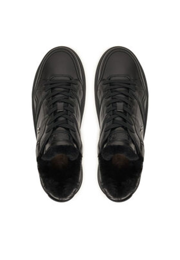 Bogner Sneakersy Milan 24 12540033 Czarny. Kolor: czarny. Materiał: skóra