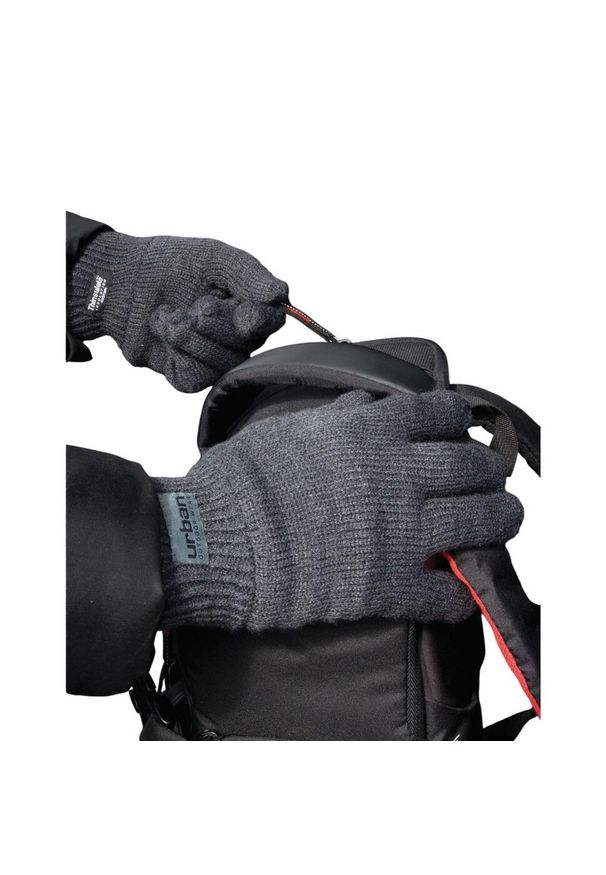 RESULT WINTER ESSENTIALS - Rękawice Zimowe Z Podszewką Thinsulate. Kolor: wielokolorowy, szary, brązowy. Technologia: Thinsulate. Sezon: zima