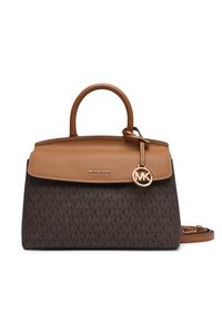 MICHAEL Michael Kors Torebka Landry 30T6GX7S1B Brązowy. Kolor: brązowy. Materiał: skórzane #5