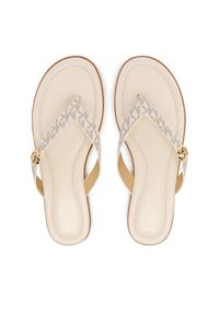 MICHAEL Michael Kors Japonki Ering Thong 40S6ERFS1B Écru. Materiał: skóra #1