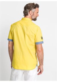 Koszula z krótkim rękawem i nadrukiem bonprix żółty ananasowy. Kolor: żółty. Długość rękawa: krótki rękaw. Długość: krótkie. Wzór: nadruk #3