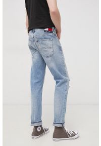 Tommy Jeans Jeansy SCANTON CE817 DM0DM11892.PPYY męskie. Kolor: niebieski #2