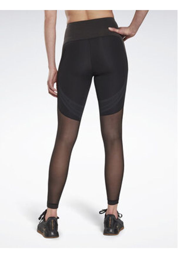 Reebok Legginsy Lux Perform Leggings HF6411 Czarny. Kolor: czarny. Materiał: syntetyk